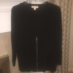 Michael Kors zip up cardigan